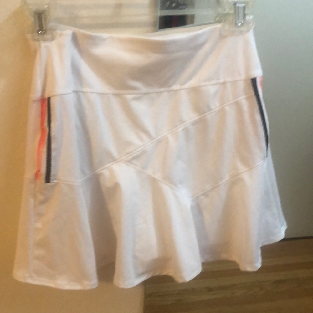 Lucky in love white tennis skort. Brand new without tag. Size M